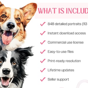 Dog Clipart Bundle · Puppy Breed Canine Clipart PNG · Cricut Files bild 10