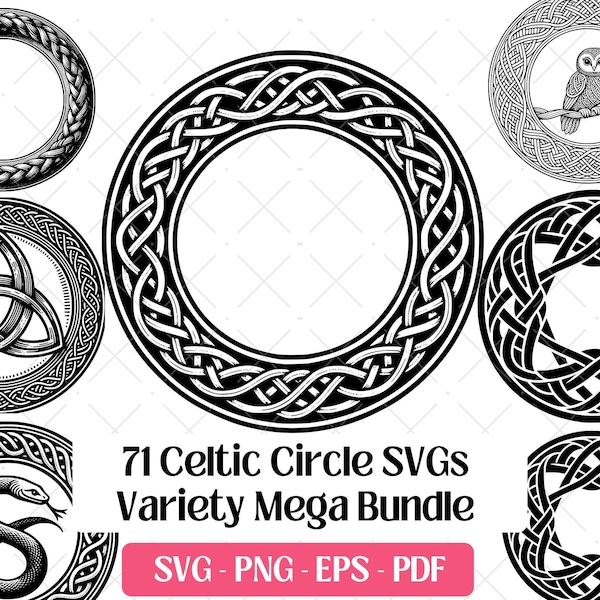 Celtic Circle Borders - Etsy UK