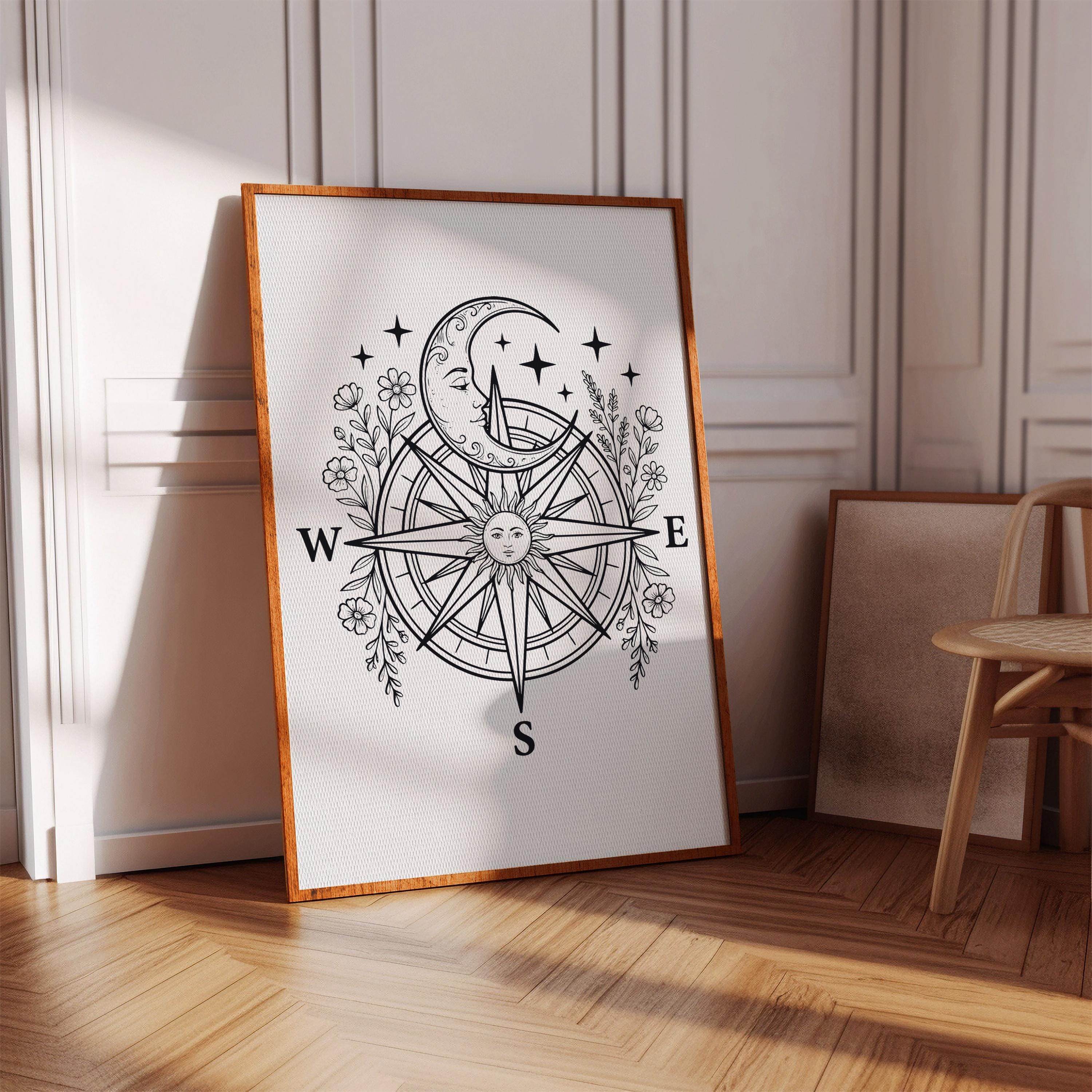 Compass SVG Bundle · Vintage Nautical Travel Clipart PNG · Cricut - Etsy