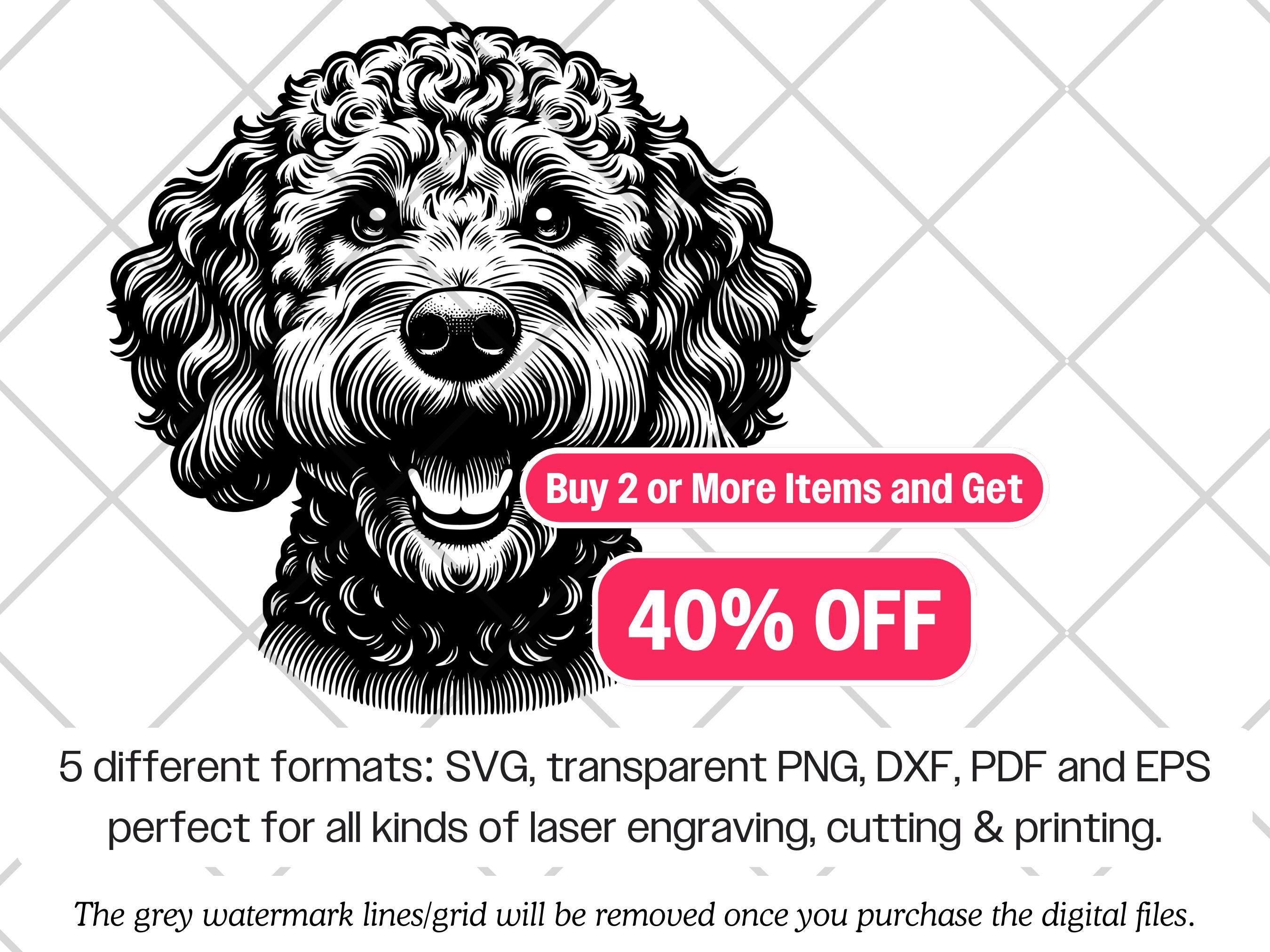 Labradoodle SVG Bundle · Doodle Fluffy Dog Clipart PNG · Cricut Files ...