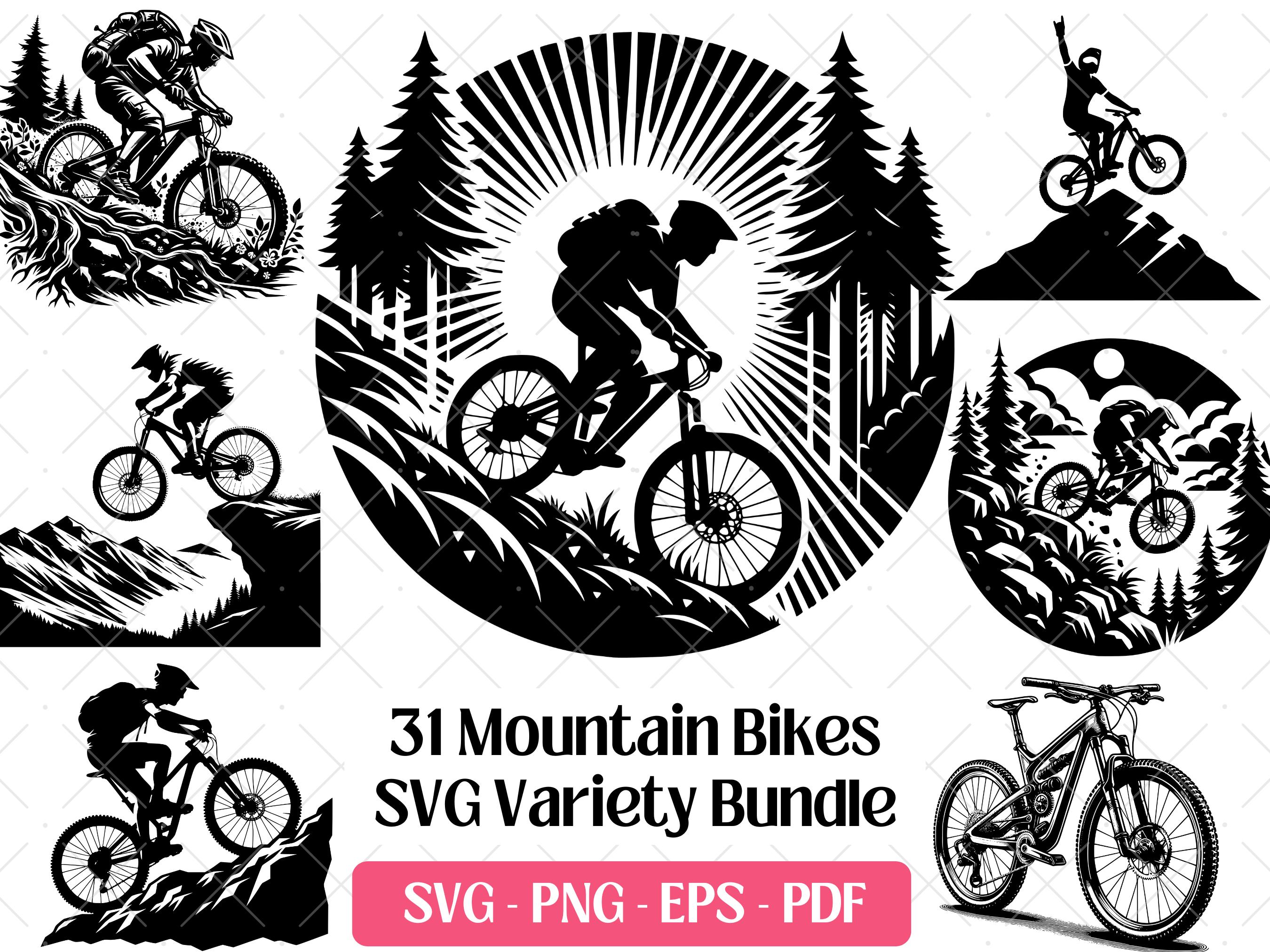 Bike Drawing Canvas Print