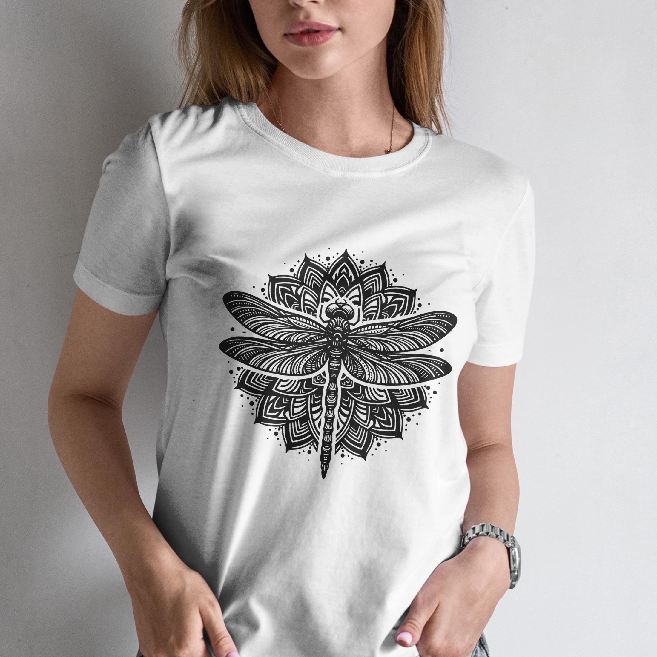 Dragonfly SVG Bundle · Floral Nature Boho Insect Clipart PNG · Cricut ...