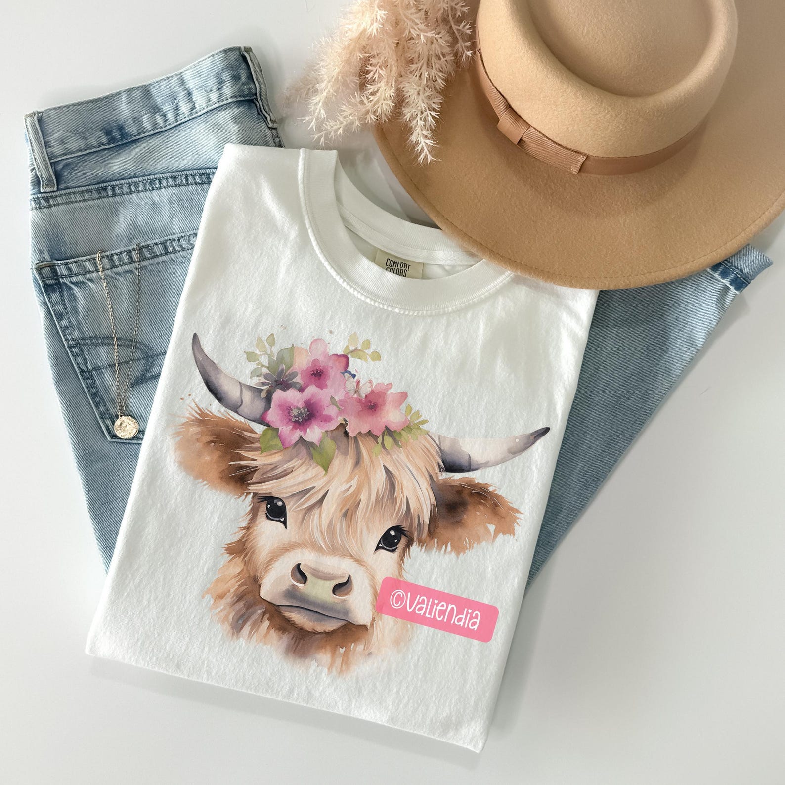 Highland Cow Watercolor PNG Bundle · Baby Farm Animal Clipart - Etsy