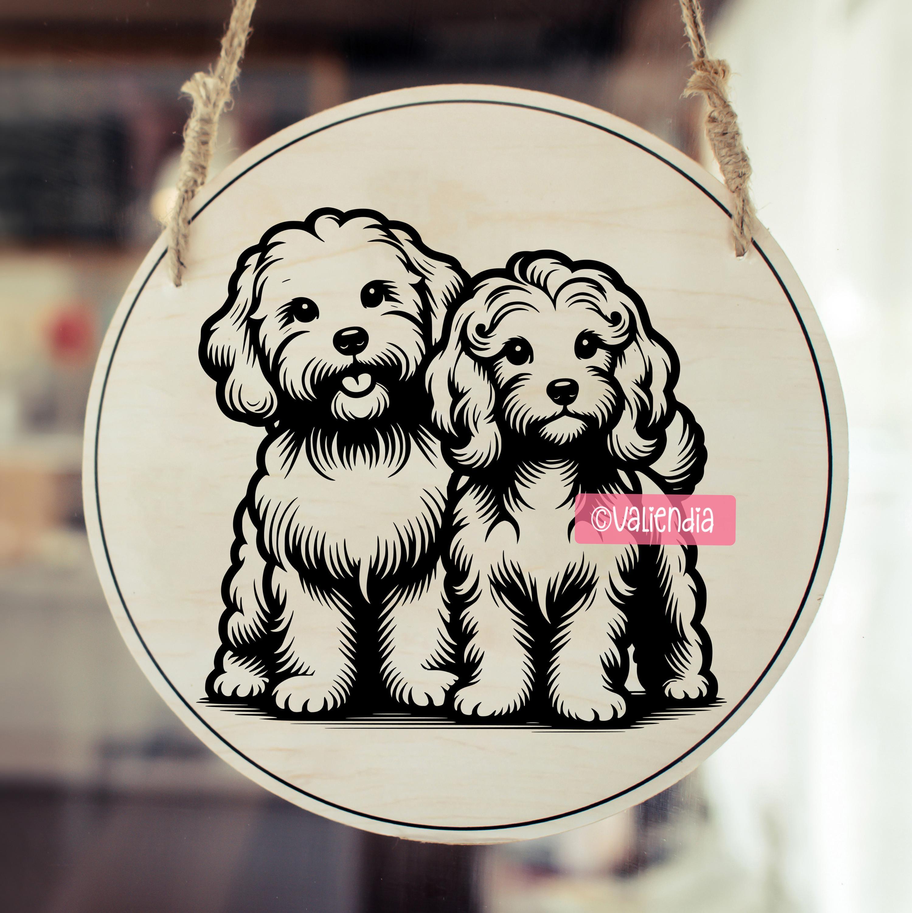 Cockapoo Cricut Cockapoo SVG Bundle · Doodle Funny Dog Clipart PNG · Cricut Files - Etsy UK