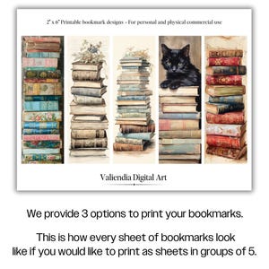 Lot de livres vintage, Pile de SVG · Clipart de journal de lecteur image 7