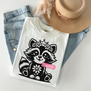 Raccoon SVG Bundle · Funny Baby Animal Clipart PNG · Cricut Files image 2