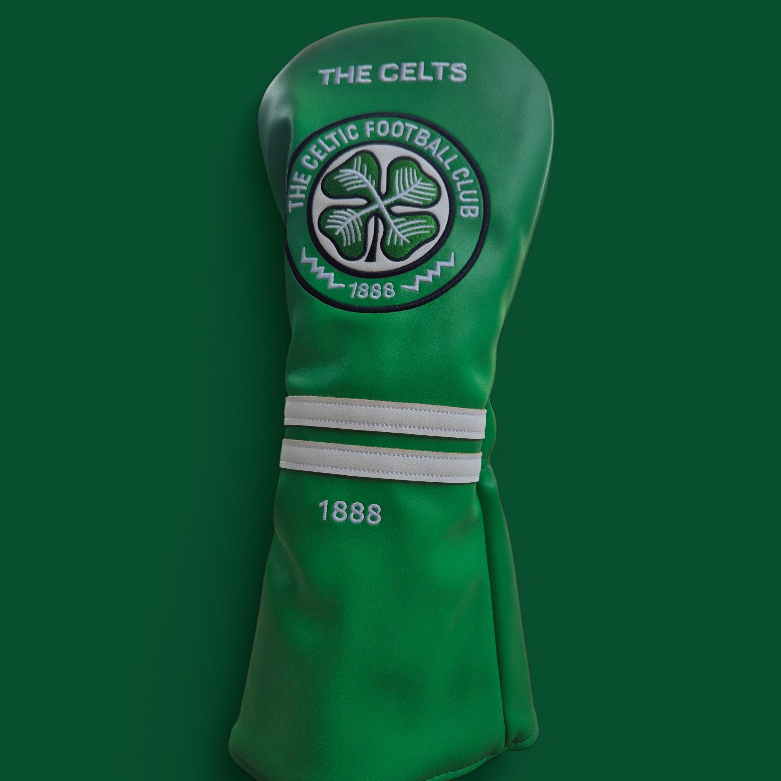 Celtic FC Golf Driver Headcover | Golf Gift | Golf Accessories for Celtic Supporter