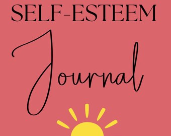Self Care Digitaler Planer, PLR Selbstvertrauen Tracker für mentales Wohlbefinden, druckbares Journal zur Positivität