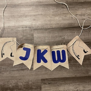 Baby Fisherman Banner for Baby Shower