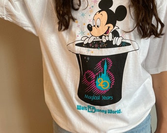 Vintage 1991 Disney 20 Years Mickey Mouse T-shirt