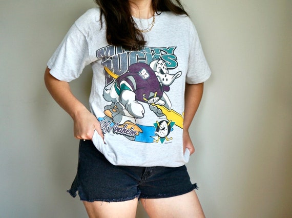 Vintage 90’s Disney The Mighty Ducks T-shirt - image 1