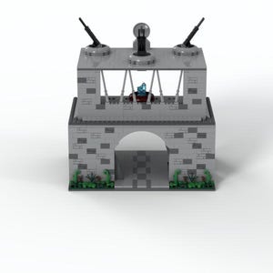 Lego Star Wars Base MOC | Digital Instructions Only | Empire, Clone, Rebel, Droid | 857 Pieces | Part 1 Of 12 Of The Large Star Wars MOC