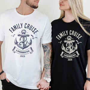 Personalized Family CruiseShirt 2025, Caribbean Cruise Matching Shirts, Custom Family Cruise Squad Group Shirt, Custom Family Cruise Shirts