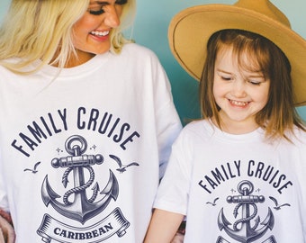 Custom Family Cruise Trip 2025 Shirt, Cruise Shirts, Family Cruise Shirts, Family Vacation, Summer Matching, Holiday Vacation Shirt