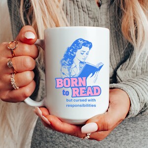 Funny Book Mug, Book Lover Gift, Bookish Mug, Reading Mug, Teacher Coffee Mug, Bookworm Gift, Librarian Mug, Reader Gift, Bookish Gift