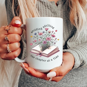 Funny Book Mug, Book Lover Gift, Bookish Mug, Reading Mug, Teacher Coffee Mug, Bookworm Gift, Librarian Mug, Reader Gift, Bookish Gift