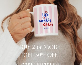 Personalized Pregnancy Announcement Aunt and Uncle Mugs, Birth Custom Announcement Auntie Gift, Brother Gift, Sister in Law Gift