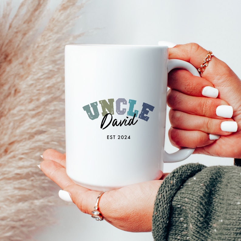 Custom Pregnancy Reveal Mug for New Aunt and Uncle, Aunt and Uncle ...