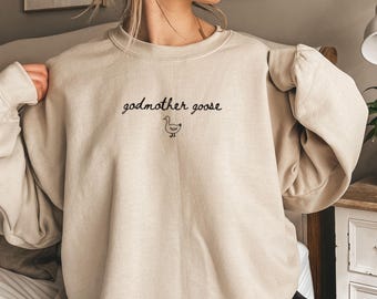 Funny Godmother Shirt: Silly Goose Godparent Gift