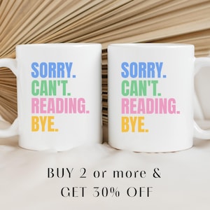 Funny Book Mug, Book Lover Gift, Bookish Mug, Reading Mug, Teacher Coffee Mug, Bookworm Gift, Librarian Mug, Reader Gift, Bookish Gift