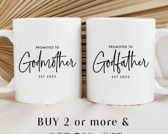 Taza personalizada para propuesta de padrino/madrina: regalo para padrino/madrina