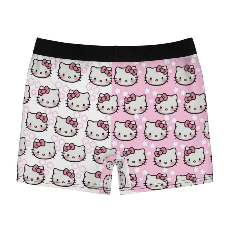 Hello Kitty Boxers Hello Kitty Boxer Briefs Sanrio Boxers Pink White ...