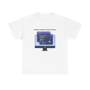 Programmierer Geschenk Programmierer Geschenk Computer Humor Programmierer Software Programmierer Software Programmierer Coding Shirt nerdy Geschenk Kleidung Programmierer Shirt Bild 2