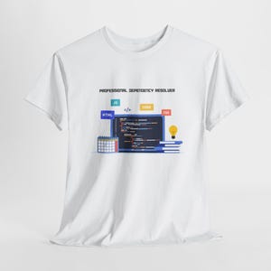 umorismo informatico programmatore ingegneri del software sviluppatore regalo informatica ingegnere del software regalo nerd codifica maglietta geek maglietta di codifica immagine 1