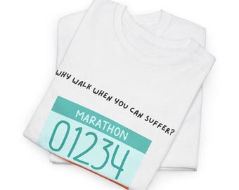 Marathon / Race Runner T-shirt shirt t-shirt runner clothing motivational gift Marathon half marathon humor race running