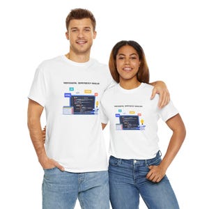 umorismo informatico programmatore ingegneri del software sviluppatore regalo informatica ingegnere del software regalo nerd codifica maglietta geek maglietta di codifica immagine 10