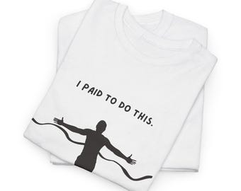 Marathon / Race Runner T-shirt Marathon shirt t-shirt gift clothing half marathon race motivational humor runner running
