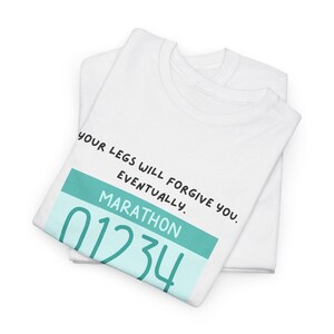 Marathon / Race Runner T-shirt Marathon humor half marathon race running shirt gift runner motivational clothing t-shirt
