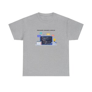 umorismo informatico programmatore ingegneri del software sviluppatore regalo informatica ingegnere del software regalo nerd codifica maglietta geek maglietta di codifica immagine 5