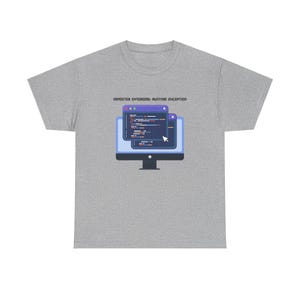 Programmierer Geschenk Programmierer Geschenk Computer Humor Programmierer Software Programmierer Software Programmierer Coding Shirt nerdy Geschenk Kleidung Programmierer Shirt Bild 5