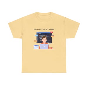 camisa de desenvolvedor codificação programador presente desenvolvedor presente humor de computador programador ciência da computação camiseta geek presente para geeks imagem 4