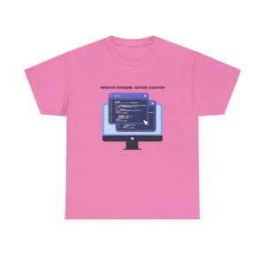 Programmierer Geschenk Programmierer Geschenk Computer Humor Programmierer Software Programmierer Software Programmierer Coding Shirt nerdy Geschenk Kleidung Programmierer Shirt Bild 8