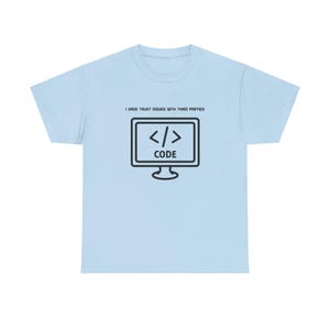 Camiseta geek, programador, ingeniero de software, desarrollador, ciencia informática, humor informático, codificación, regalo de programador, ingenieros de software imagen 6