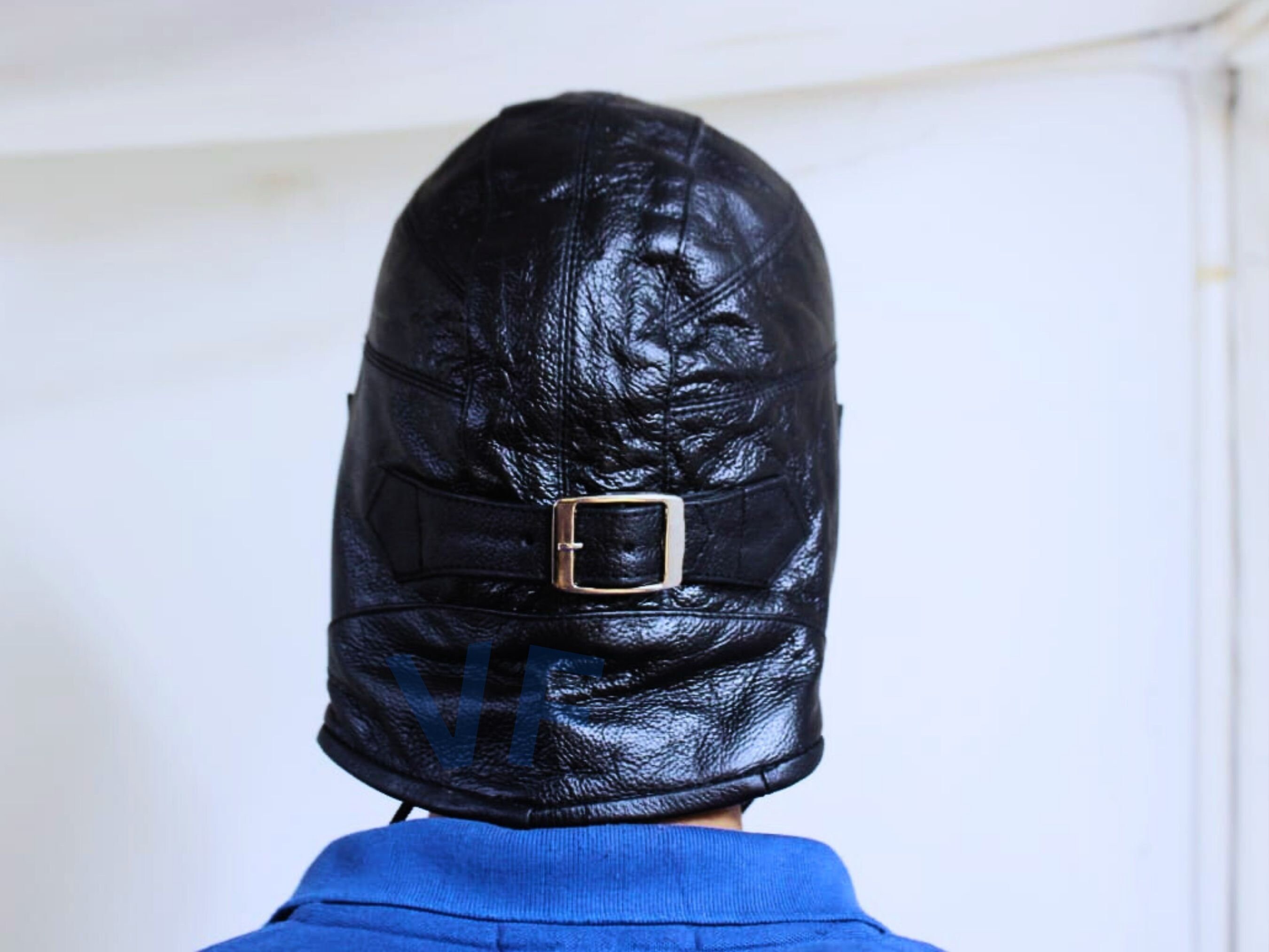 Leather & Fleece-Lined Aviator Winter Hat NWOT PU Leather Trapper Hat for Winter – Faux Fur Lined Warm  main image 4