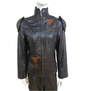 Echtes Leder Kapuzen-Zwangsjacke: Verstellbarer Gürtel