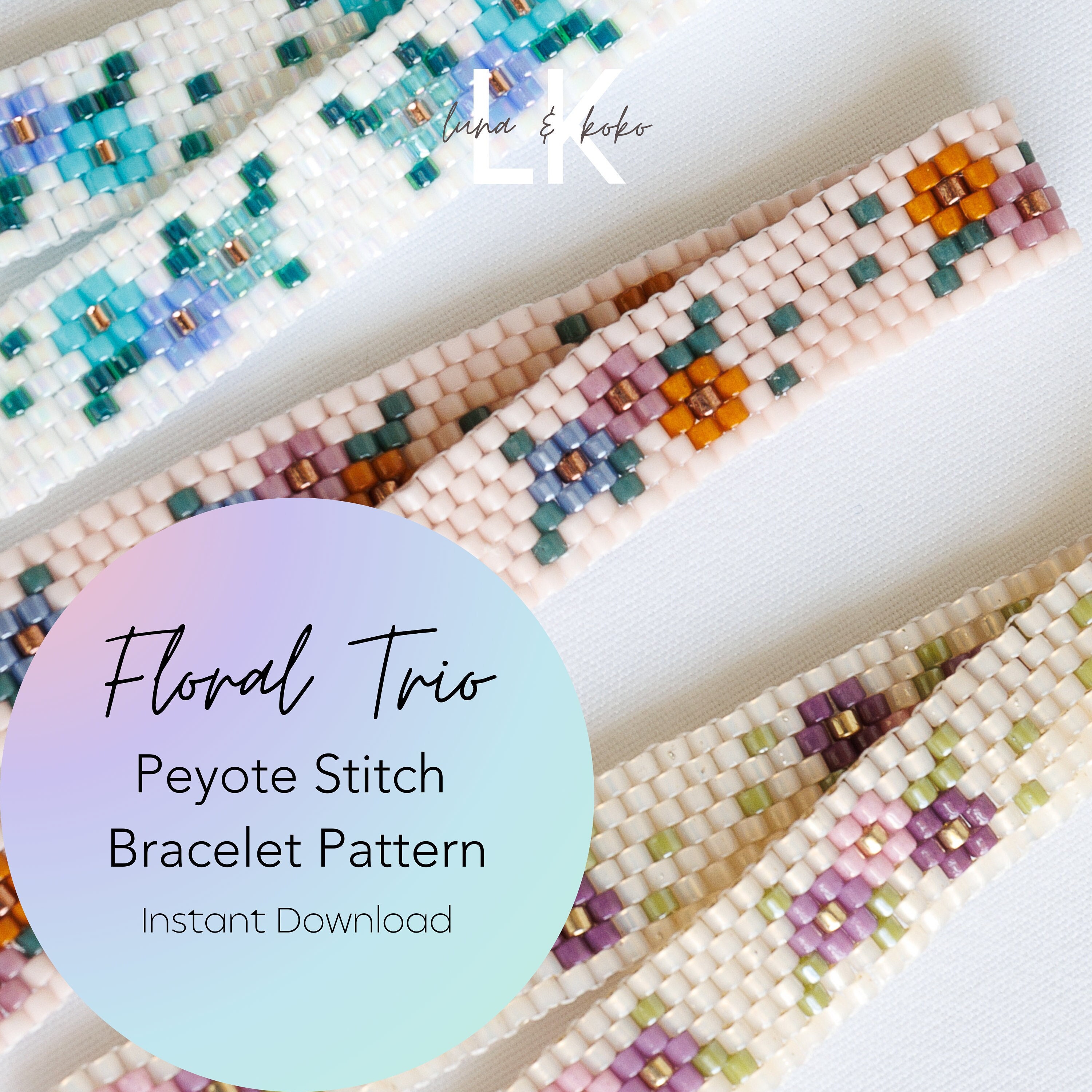 Peyote Stitch Ring 5 Pattern Bundle - Instant Digital Download – Snails and  Fairydust