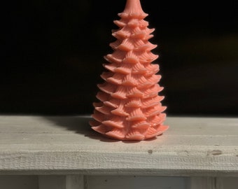árbol de navidad rosa