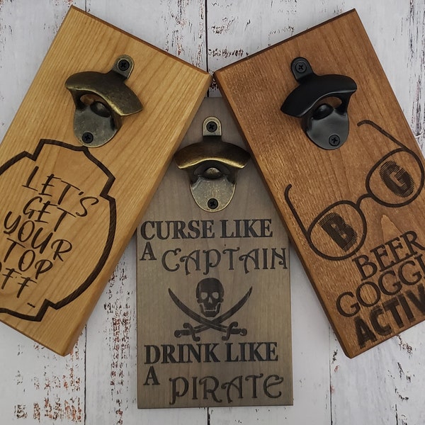 Funny Bottle Opener Sayings Etsy