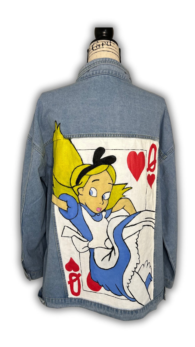 Alice Rabbit Jacket Denim Jacket - Etsy