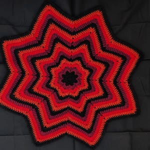 Crochet Mini Cat Blanket