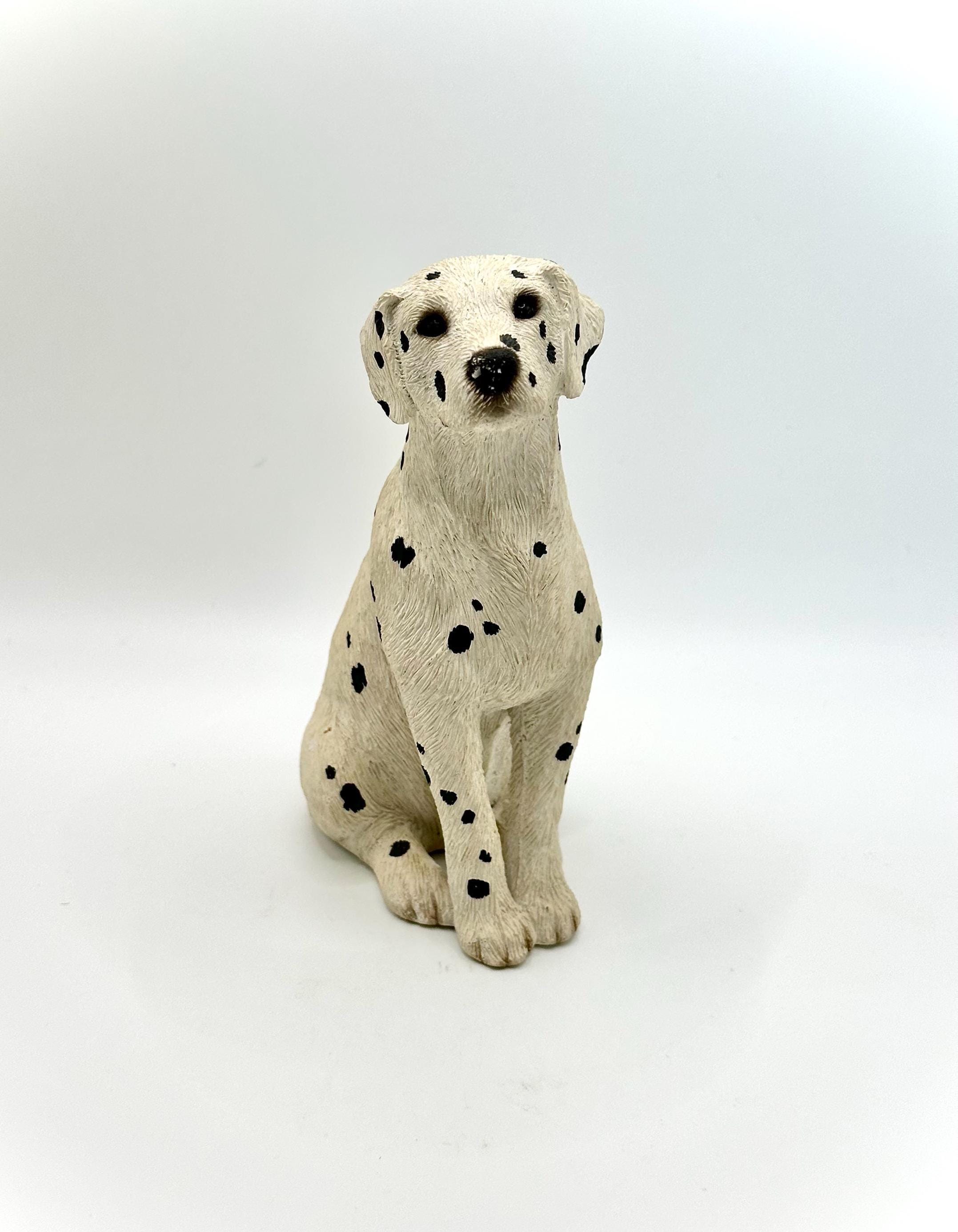 犬の親子　陶器置物/彫像　ラブラドール親子　アメリカ製　　サンドラ・ブルー 陶器犬置物 ブラック・ラブラドルレトリバー おすわり 大 | Haniibaaz