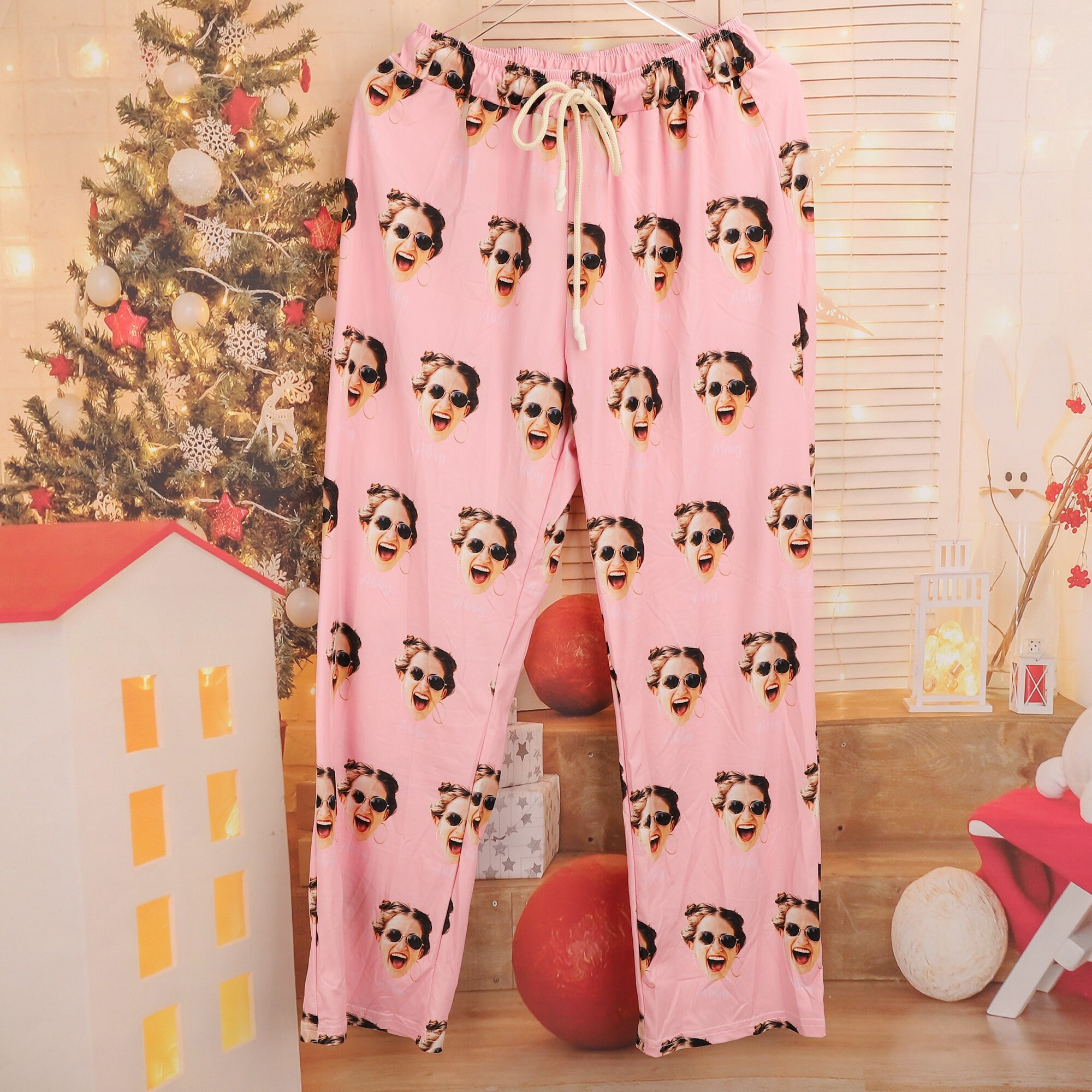 Personalized Handmade Custom Pajama Pants With Your Facephoto Etsy UK