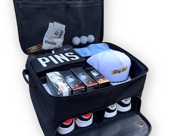 BG1 Golf Trunk Organizer Water-Resistant Car and SUV Accessory Bag Fits 2 Pairs of Shoes with Ventilation Durable Storage for all your gear!