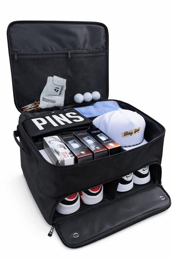 BG1 Golf Organizer Water-resistant Car Accessory Bag Fits 2 Pairs