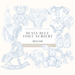 Toile de Jouy Clipart toile bleue Clipart Chinoiserie png svg Français Toil de Jouy chambre d'enfant Clipart Baby Shower Clipart Clipart jouet bébé garçon