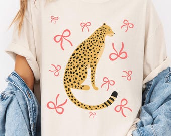 Coquette Leopard Shirt Snow Leopard Leopard Aesthetics Snow Leopard T Shirt Snow Leopard T-shirt Leopard Graphic Tee Gift Big Cat T Shirt